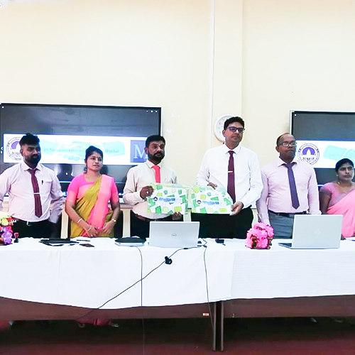 Signing of MOU with Vavuniya University.